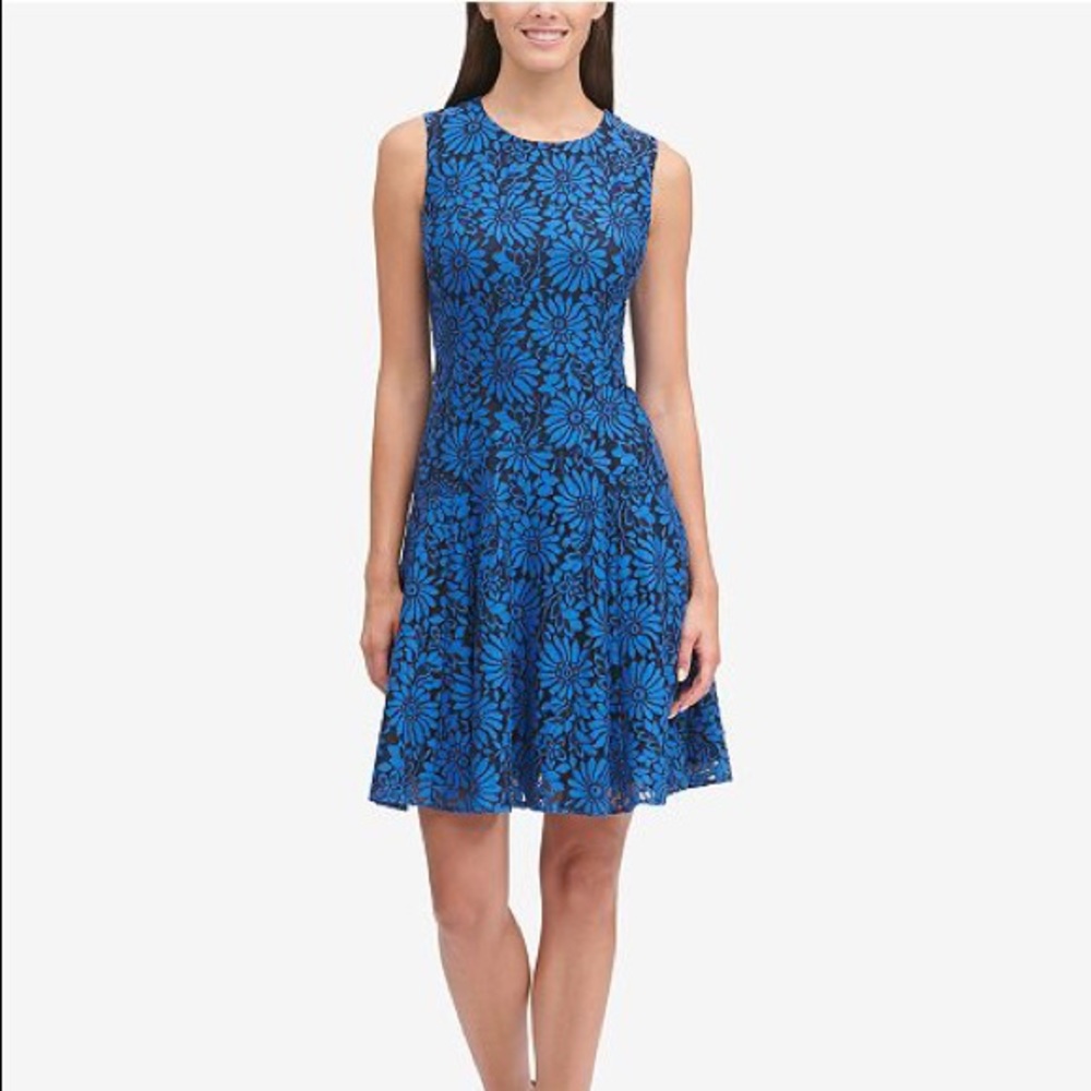 New Tommy Hilfiger lace fit flare dress size 4
